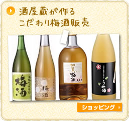 酒屋蔵が作るこだわり梅酒販売