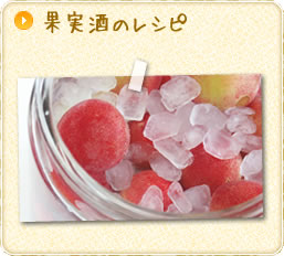 果実酒のレシピ