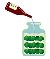 梅酒の作り方 4(漬ける)